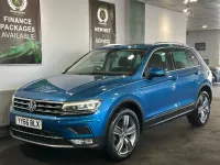 Begagnad VW Tiguan SEL 150 HK (110 kW) 2016 Blå SUV