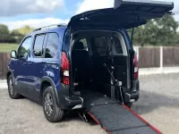 Used Peugeot Rifter Allure 102 HP (75 kW) 2022 Blue MPV