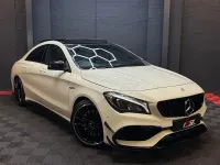 Used Mercedes CLA45 AMG 2017 White Coupe