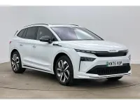Used Skoda Enyaq iV SportLine 154 kW (210 HP) 2026 Moon white metallic SUV