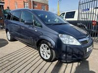 Used Vauxhall Zafira Elite 140 HP (102 kW) 2011 Blue MPV