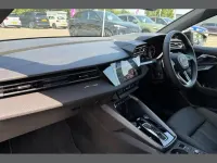 Used Audi A3 Black Edition 150 HP (110 kW) 2025 Blue Hatchback