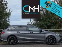 Used Mercedes CLA220 AMG line 2019 Grey Coupe