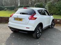 Usado Nissan Juke N-TEC 94 HP (69 kW) 2014 Branco SUV