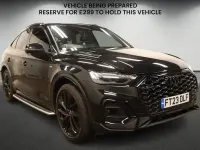 Used Audi Q5 Sportback Design 204 HP (150 kW) 2022 Black SUV