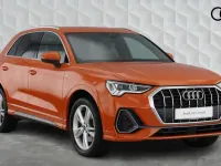 Begagnad Audi Q3 S-Line 190 HK (139 kW) 2024 Orange SUV