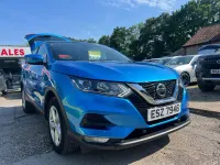 Used Nissan Qashqai Acenta Premium 2021 Blue SUV