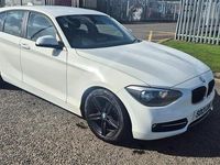 Used BMW 116 Sport Line 2013 White Hatchback