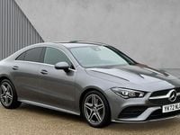Used Mercedes CLA220 AMG line 190 HP (139 kW) 2022 Mountain grey metallic Sedan