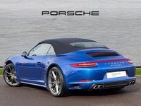 Used Porsche 911 370 HP (272 kW) 2016 Blue Cabriolet