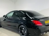 Begagnad Mercedes C250 AMG line 204 HK (150 kW) 2016 Svart Sedan