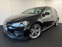 Used VW Golf VII R-line 150 HP (110 kW) 2019 Black Hatchback
