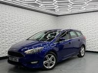 Used Ford Focus Zetec 115 HP (84 kW) 2015 Blue Estate