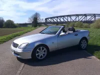 Used Mercedes SLK230 197 HP (144 kW) 2000 Silver Cabriolet
