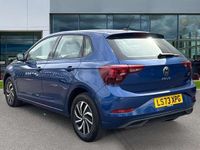 Used VW Polo Life 95 HP (69 kW) 2023 Reef blue metallic Hatchback