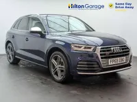 Begagnad Audi SQ5 Comfort 347 HK (255 kW) 2019 Blå SUV