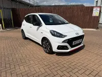 Used Hyundai i10 N Line 100 HP (73 kW) 2023 White Hatchback