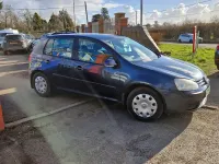 Used VW Golf V S 105 HP (77 kW) 2008 Blue Hatchback