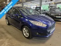 Used Ford Fiesta Zetec 82 HP (60 kW) 2014 Blue Hatchback