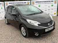 Używany Nissan Note Acenta 90 KM (66 kW) 2013 Czarny Hatchback