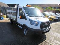Used Ford Transit 130 HP (95 kW) 2018 White Cabriolet