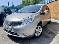 Used Nissan Note Acenta 80 HP (58 kW) 2014 Silver Hatchback