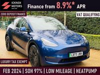 Used Tesla Model Y RWD 219 kW (299 HP) 2024 Blue SUV