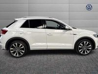 Used VW T-Roc R-line 150 HP (110 kW) 2021 White SUV