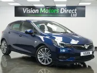 Used Vauxhall Astra SRi 145 HP (106 kW) 2020 Blue Hatchback