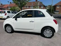 Used Fiat 500 Pop 69 HP (50 kW) 2016 White Hatchback