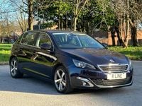 Used Peugeot 308 Allure 130 HP (95 kW) 2017 Blue Hatchback