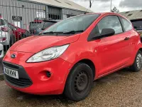 Used Ford Ka Studio 69 HP (50 kW) 2011 Red Hatchback