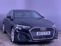 Begagnad Audi A3 Sportback S-Line 110 HK (80 kW) 2022 Svart Halvkombi