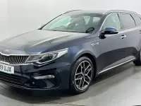 Second-hand Kia Optima 136 CP (100 kW) 2019 Albastru Break
