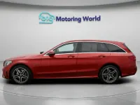 Used Mercedes C300 AMG line 2020 Red Estate