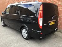 Begagnad Mercedes Viano 115 HK (84 kW) 2009 Svart Minibuss