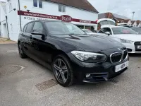 Used BMW 118 Sport Line 136 HP (100 kW) 2019 Black Hatchback