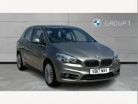 Used BMW 218 Luxury Line 147 HP (108 kW) 2017 Silver Hatchback