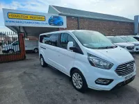 Used Ford Tourneo Custom Titanium 130 HP (95 kW) 2021 White Van
