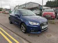 Used Audi A1 Sportback Sport 95 HP (69 kW) 2016 Blue Hatchback