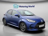 Used Toyota Yaris Hybrid Design 116 HP (85 kW) 2023 Blue Hatchback