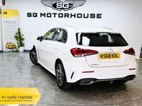 Used Mercedes A180 AMG line 116 HP (85 kW) 2018 White Hatchback