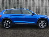 Used Skoda Kodiaq SE L Executive 110 HP (80 kW) 2023 Race blue metallic SUV