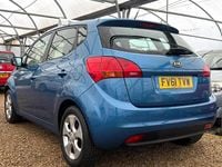 Used Kia Venga 89 HP (65 kW) 2011 Blue Hatchback