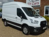 Used Ford Transit Trend 130 HP (95 kW) 2021 White Van