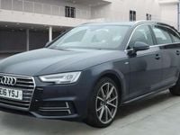 Used Audi A4 S-Line 190 HP (139 kW) 2016 Blue Estate