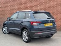 Used Skoda Karoq SE L 85 HP (62 kW) 2019 Blue SUV