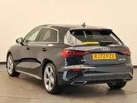 Used Audi A3 S-Line 150 HP (110 kW) 2022 Black Sedan