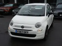 Used Fiat 500 Pop 69 HP (50 kW) 2017 White Hatchback