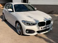 Used BMW 118 M Sport 150 HP (110 kW) 2017 White Hatchback